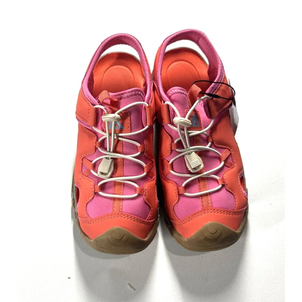 ZeroXposur Wallowa Kids Sport Sandals Size‎ 5 Coral Pink Closed Toe Shoes NEW